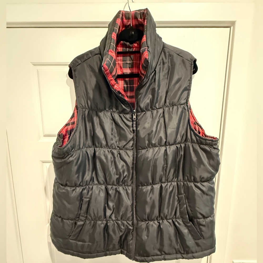 Merona Reversible Puffer Jacket Like New 3X